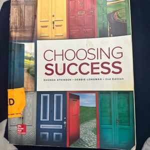 Choosing Success Textbook